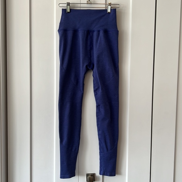 ALPHALETE Purple Leggings sz L - Picture 5 of 10